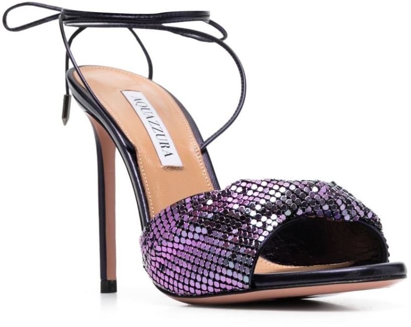 Aquazzura Sandals Petroleum Blauw