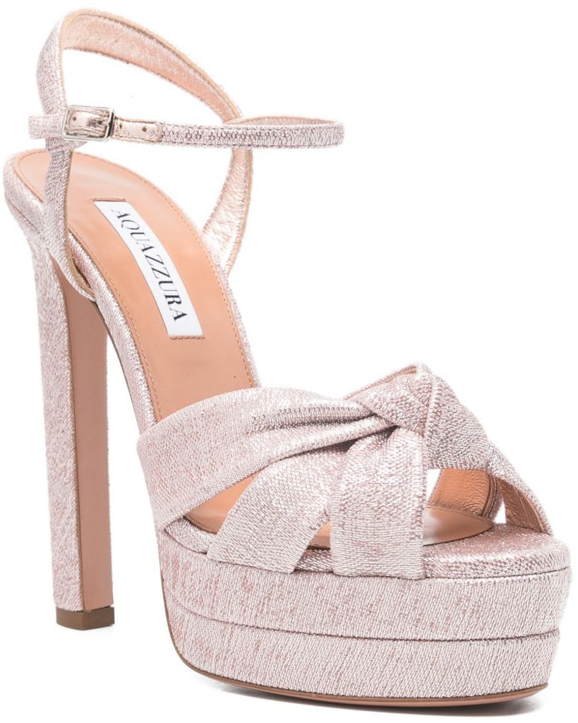 Aquazzura Sandals Light Blush Roze