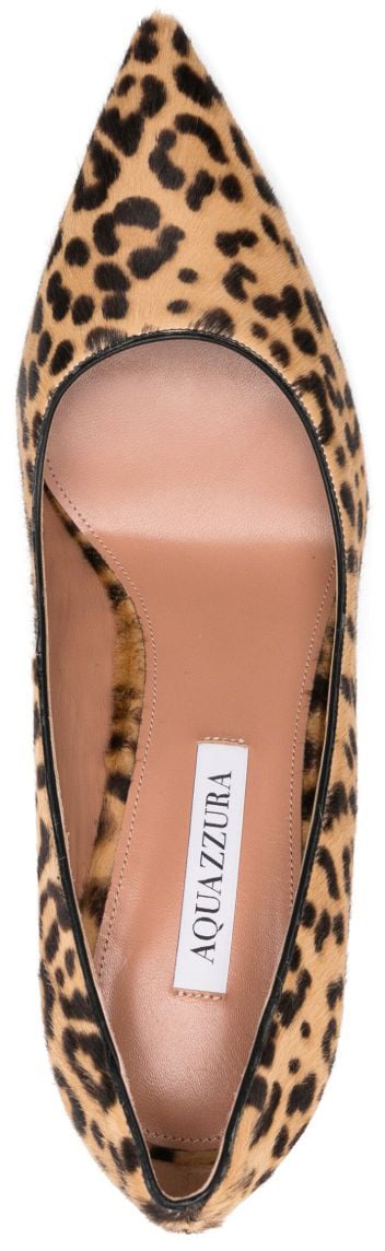 Aquazzura With Heel Leopard Beige