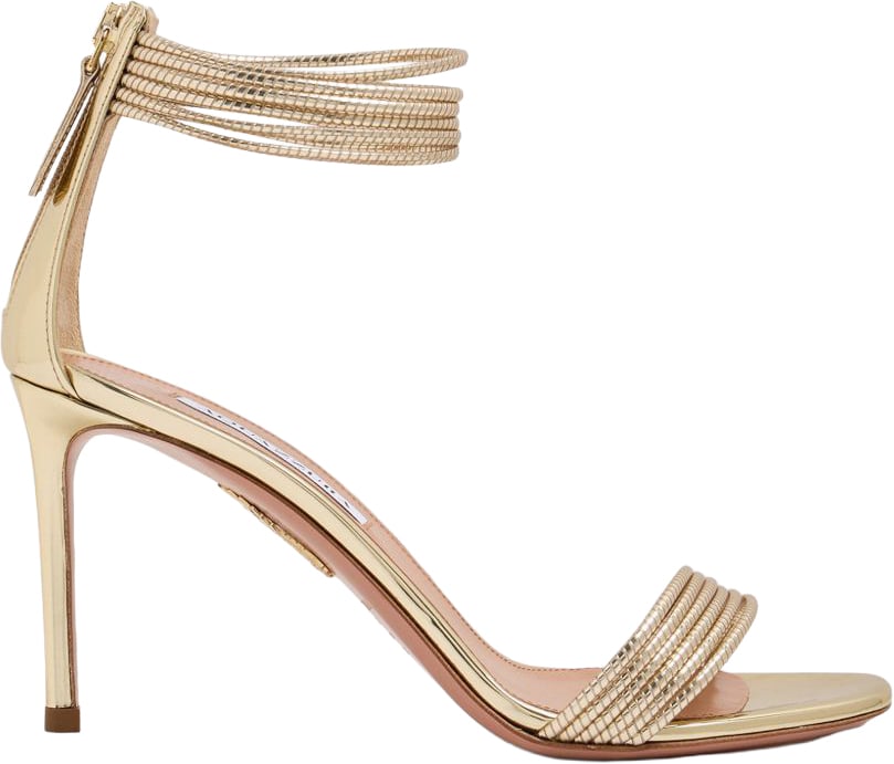 Aquazzura Sandals Sof Gold Goud