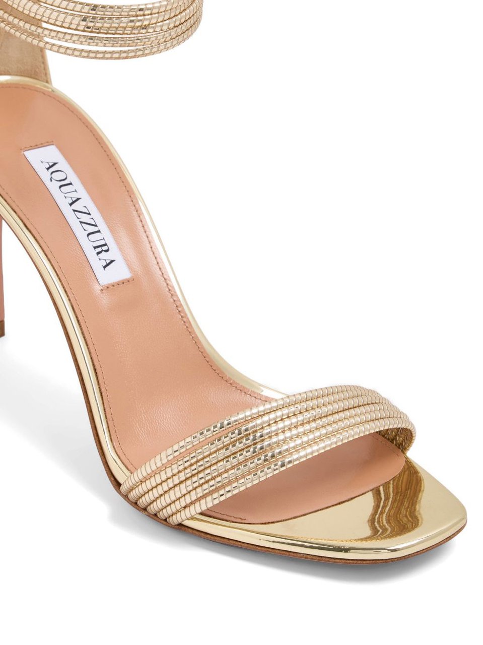 Aquazzura Sandals Sof Gold Goud