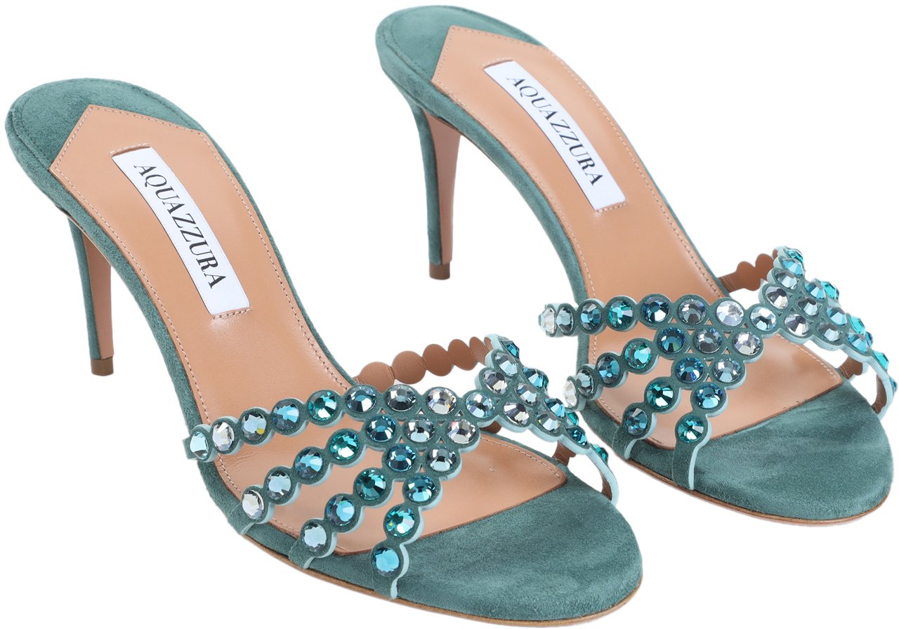 Aquazzura AQUAZZURA TQLMIDM0.SUE Blauw