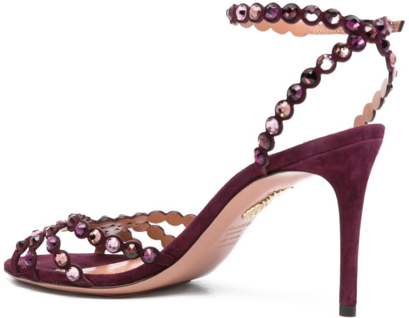 Aquazzura Sandals Blackberry Zwart