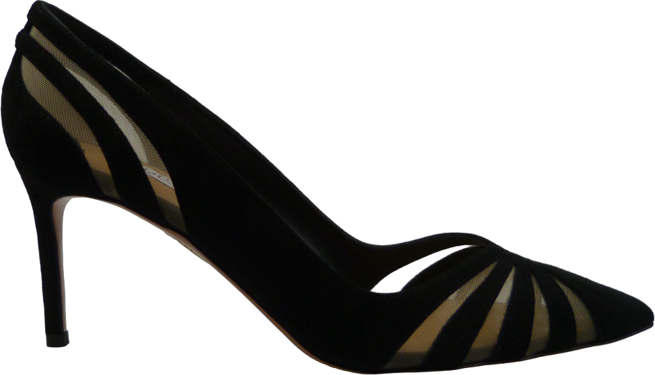 Aquazzura Decolleté Nero in Suede Zwart