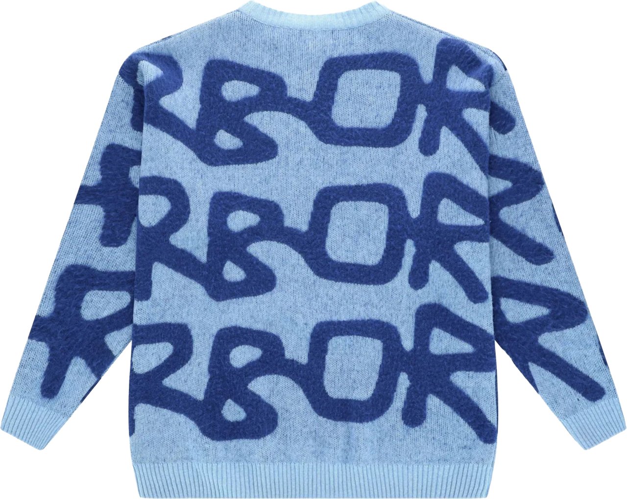 Arbor Antwerp Big Logo Arbor Alpaca Truien Blauw Big Logo Arbor Alpaca Knit Blauw