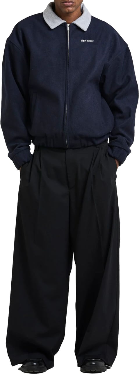 Arbor Antwerp Cropped Fitted Jackets Donkerblauw Cropped Fitted Jacket Blauw