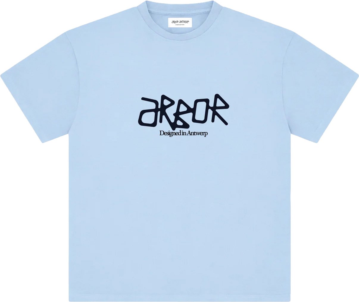 Arbor antwerp - DIA t-shirt - Blue Blauw