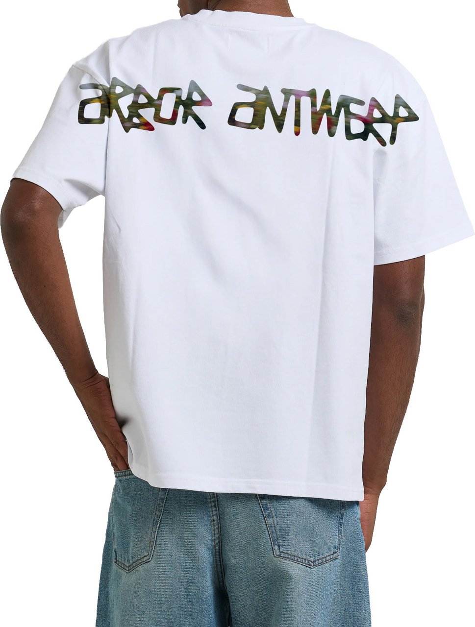 Arbor antwerp - Flower motion t-shirt - Wit