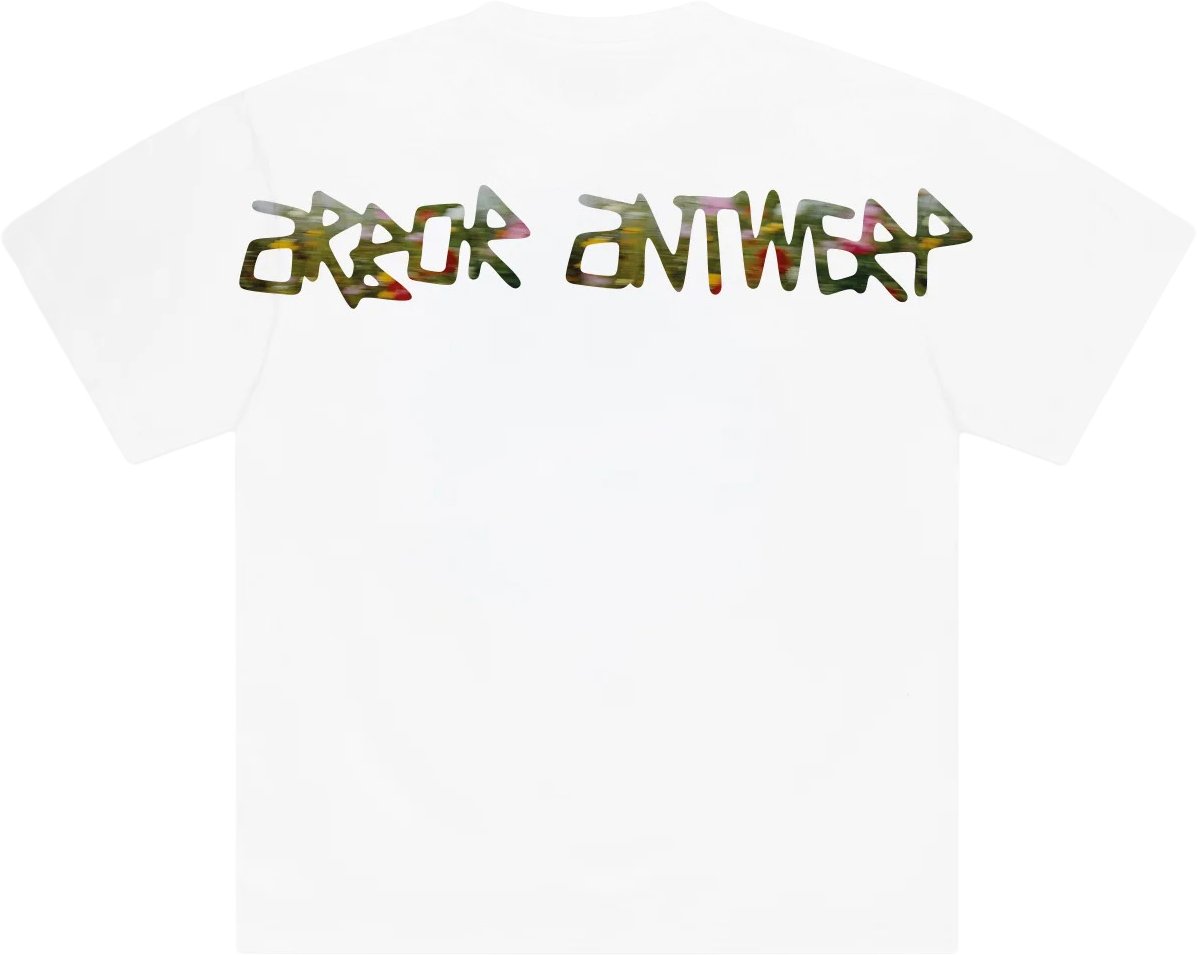 Arbor antwerp - Flower motion t-shirt - Wit