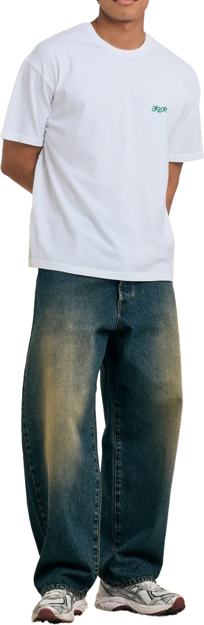 Arbor antwerp - Flower oasis t-shirt - Green Groen