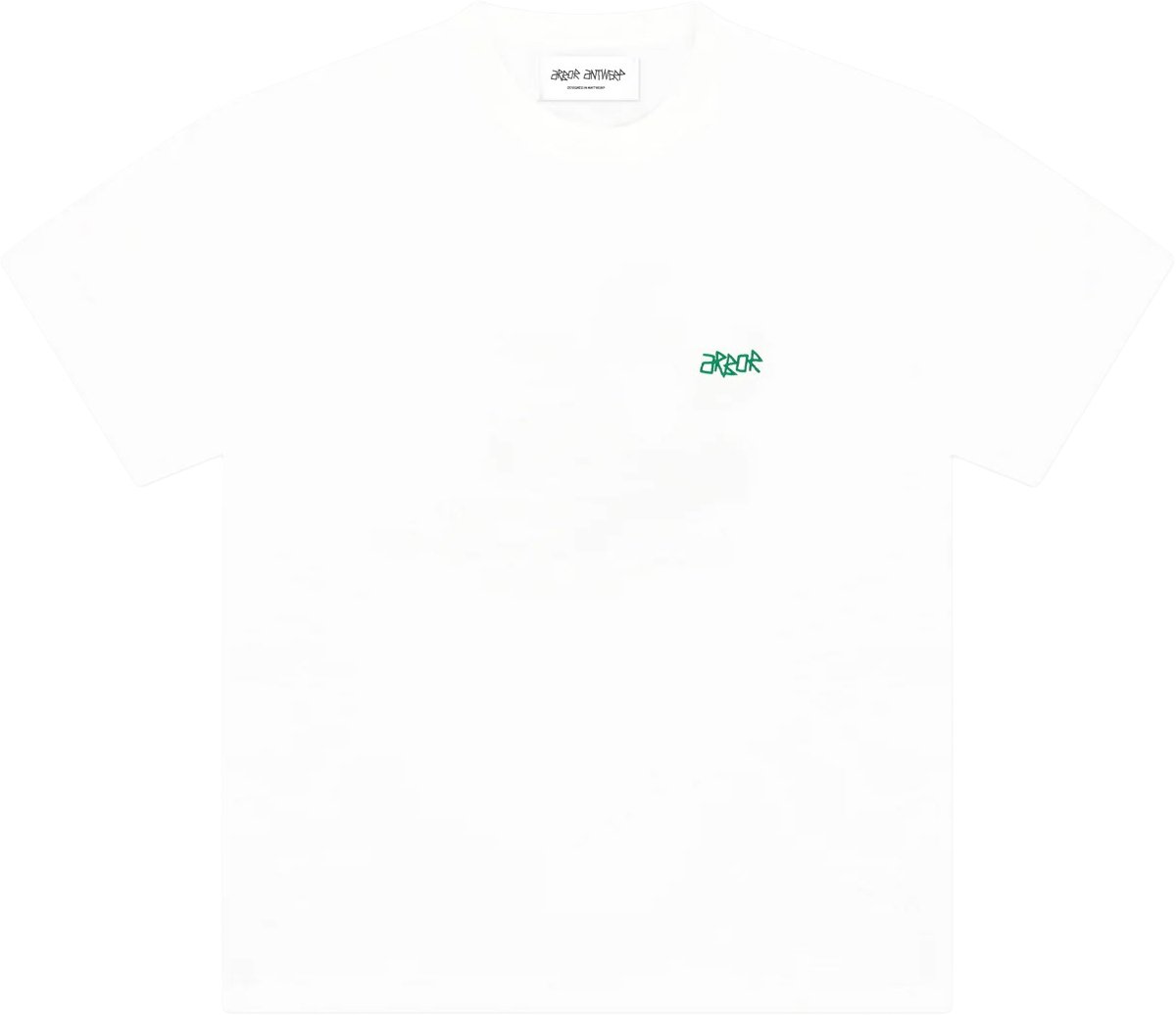 Arbor antwerp - Flower oasis t-shirt - Green Groen