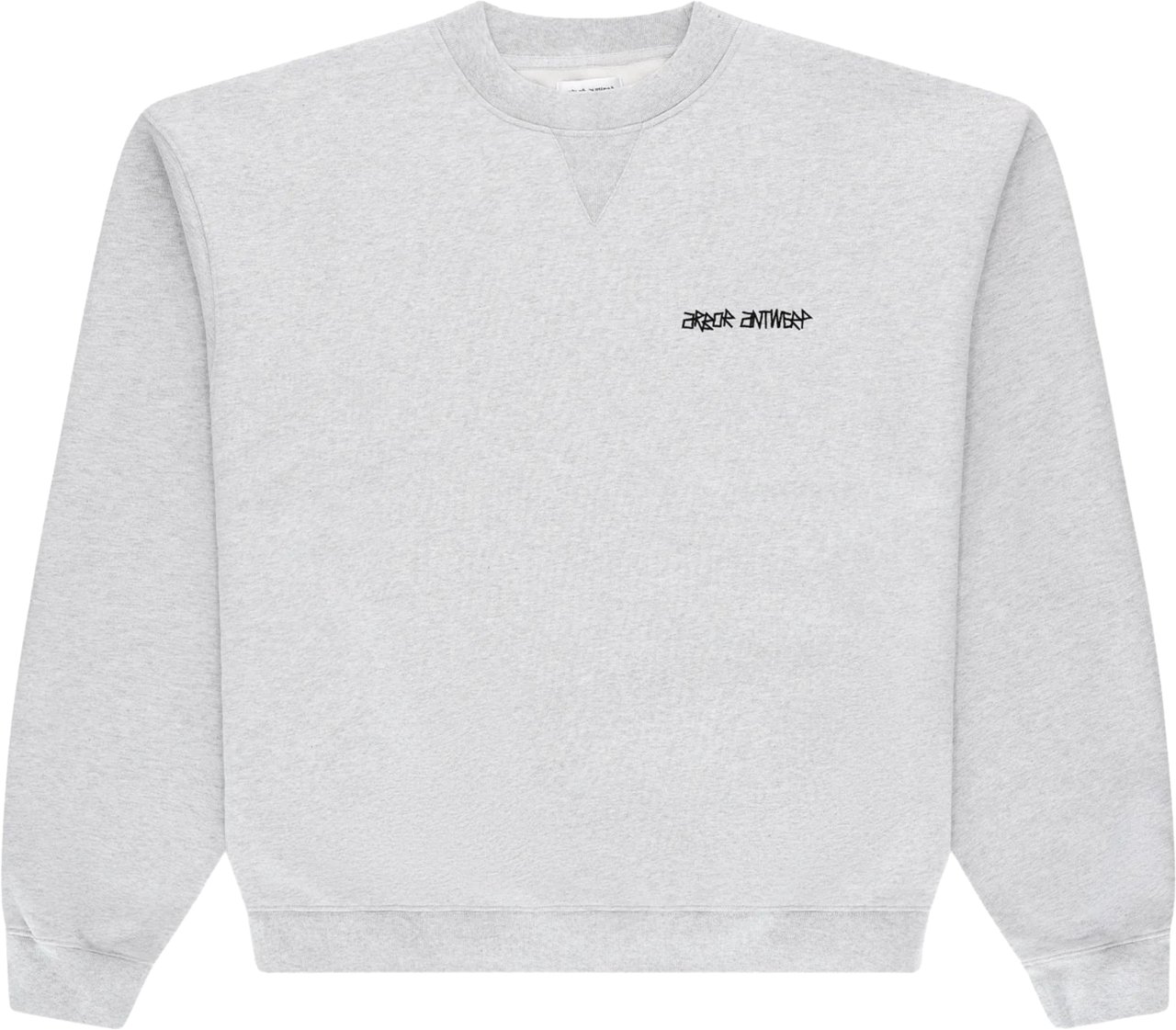Arbor Antwerp Pixel Flower Sweaters Lichtgrijs Pixel Flower Crewneck Grijs
