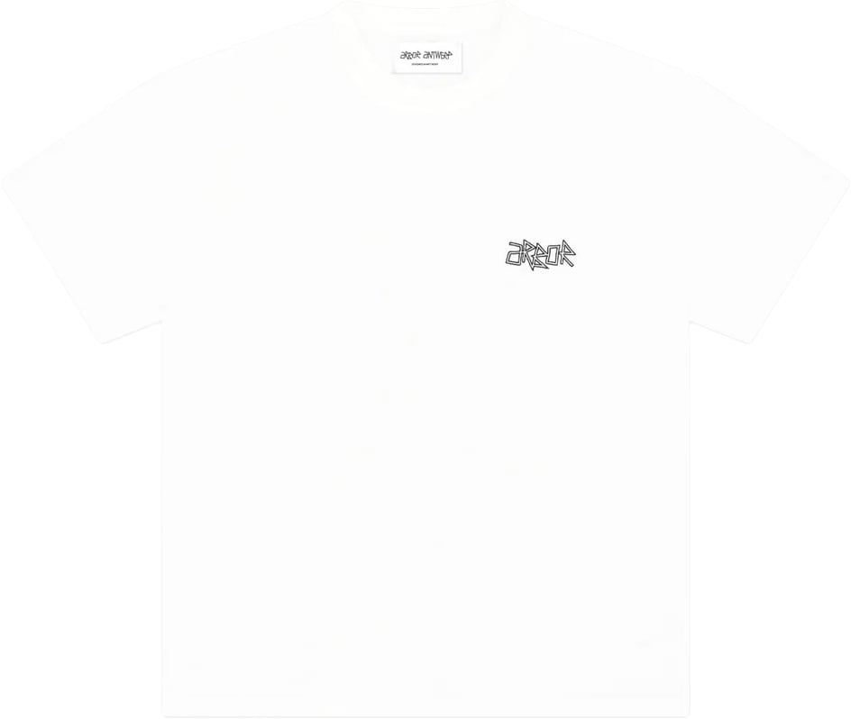 Arbor antwerp - Pixle cactus t-shirt - White Wit