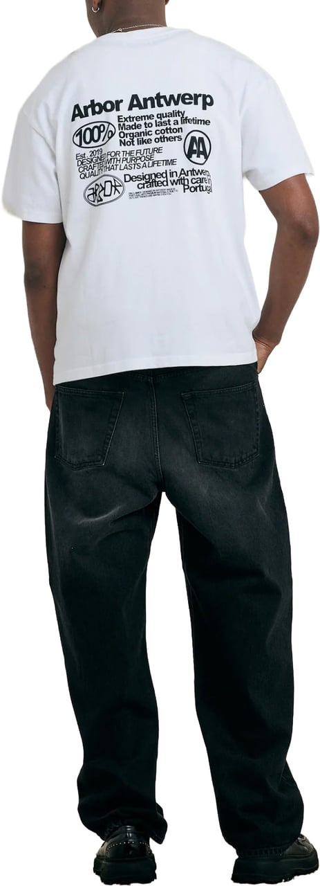 Arbor antwerp - Quality t-shirt - Black Zwart