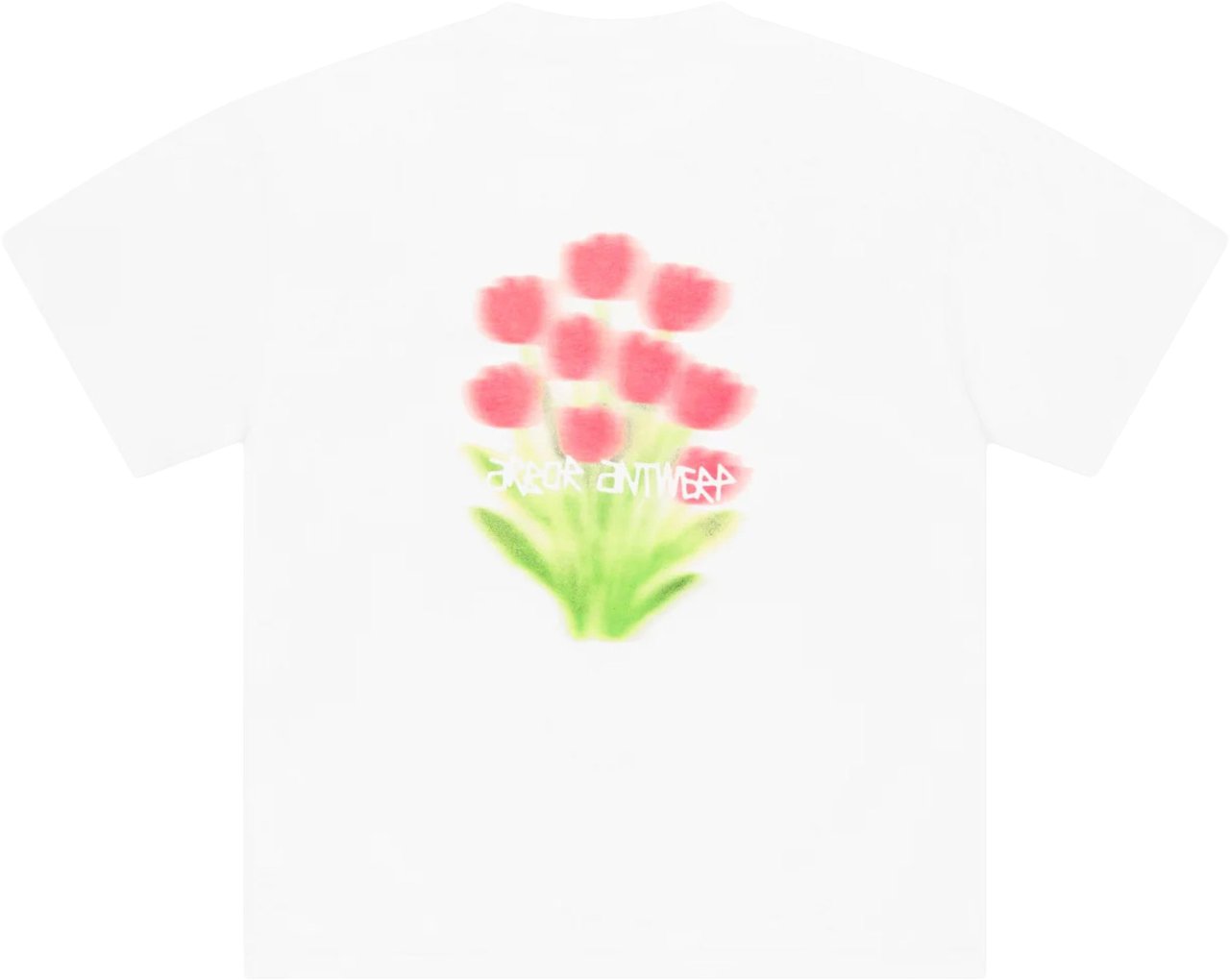 Arbor Antwerp Tulip Bloom T-shirts Wit Tulip Bloom T-shirt Wit