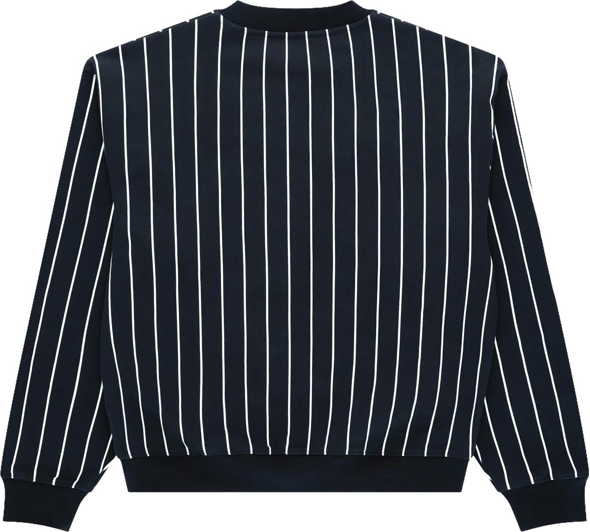 Arbor antwerp - Vertical lines crewneck blue - Blauw