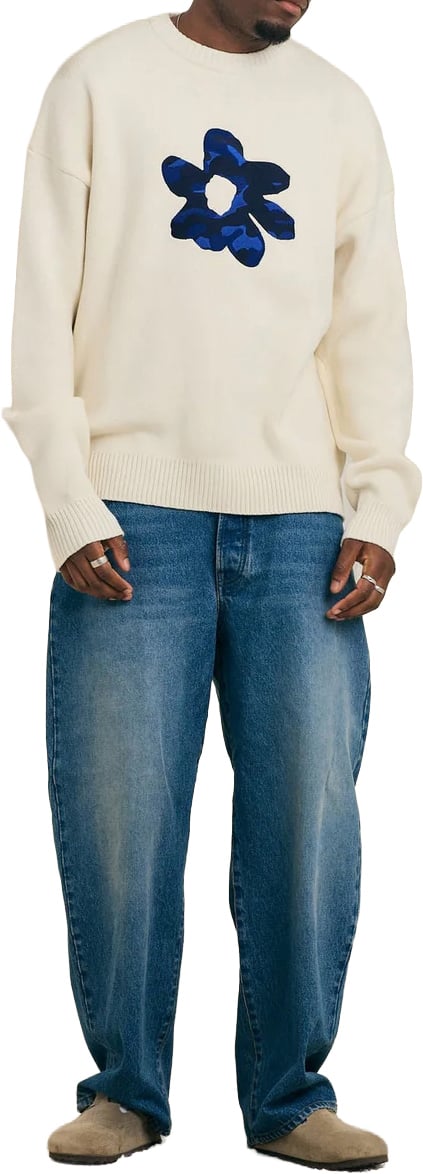 Arbor antwerp - Violet knit - Camo Groen