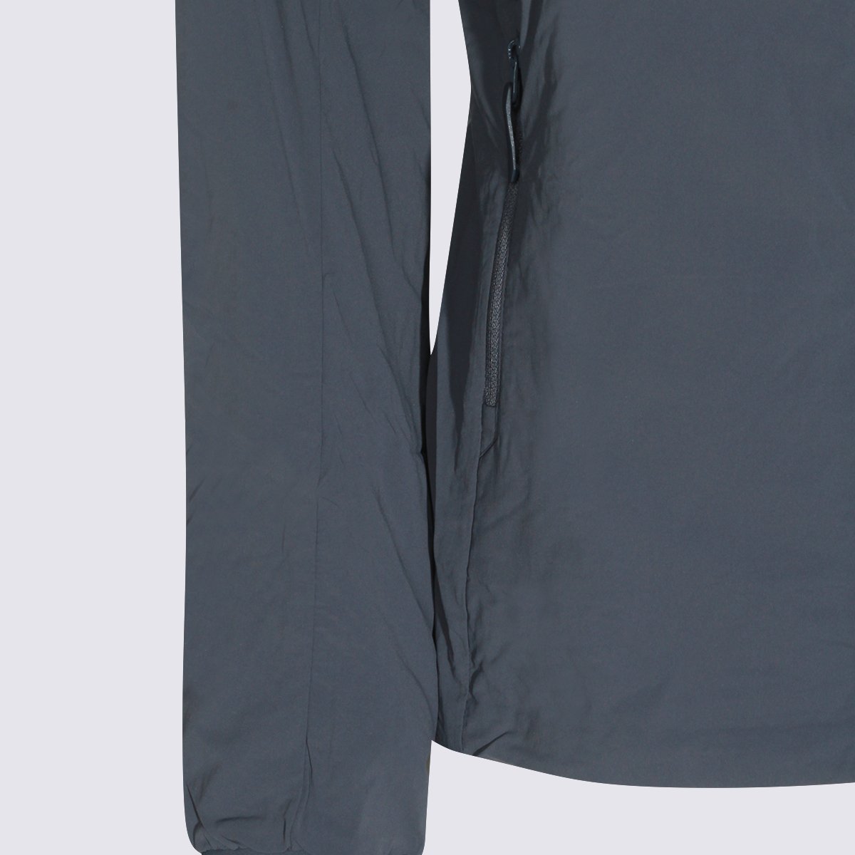 Arc'teryx Fitted Grey Jacket with Hood Grijs