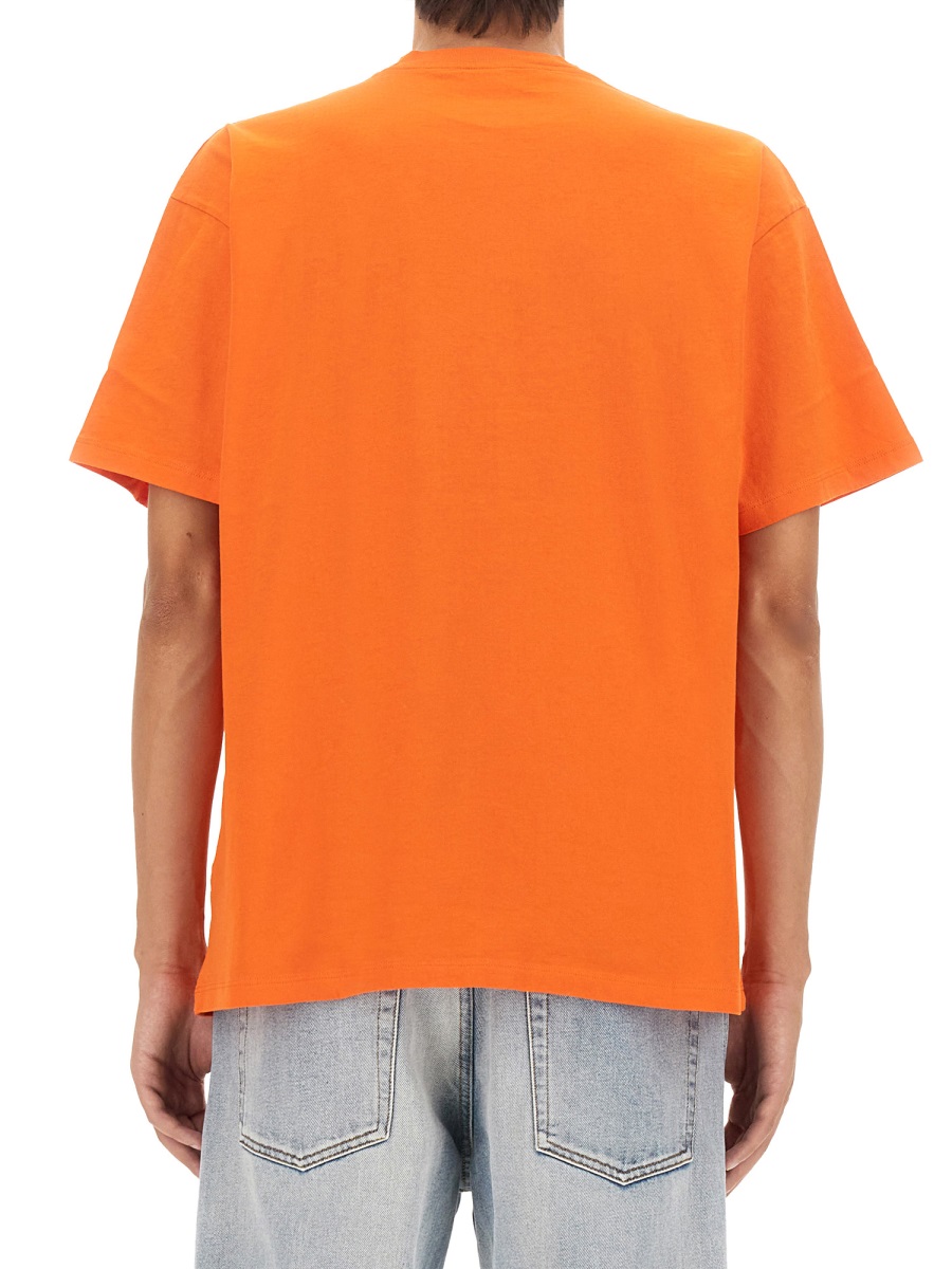 Aries T-SHIRT WITH LOGO Oranje