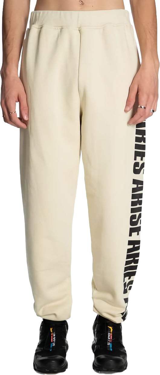 Aries Trousers White Wit