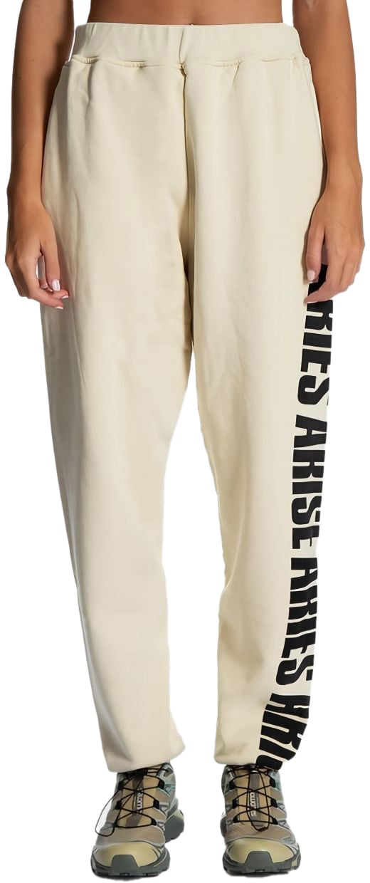 Aries Trousers White Wit