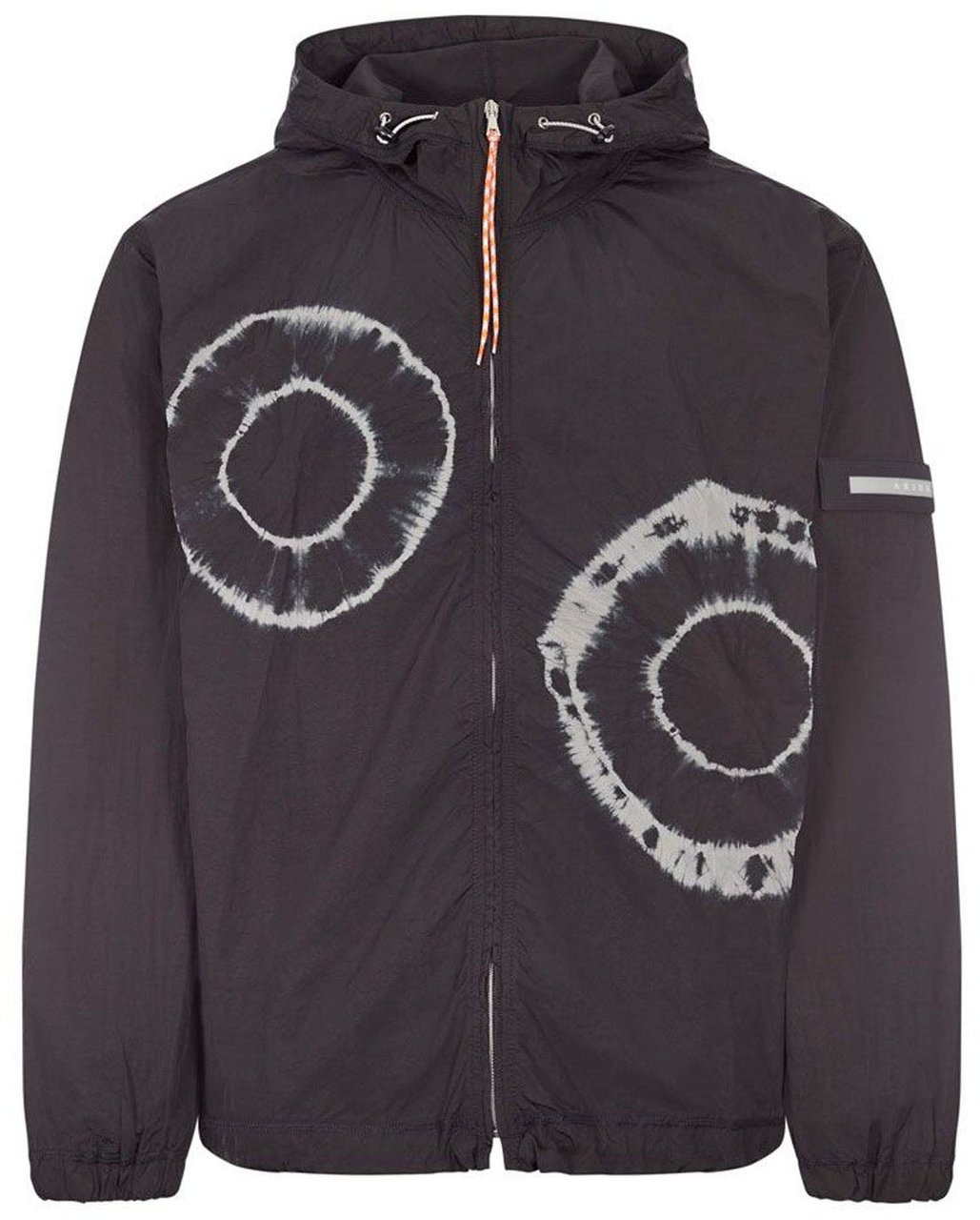 Aries Aries Tie-Dye Windcheater Jacket Zwart