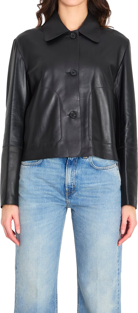 ARMA Nos Emy leather jacket Zwart