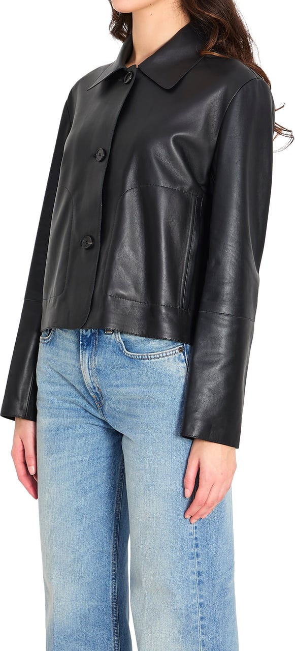 ARMA Nos Emy leather jacket Zwart