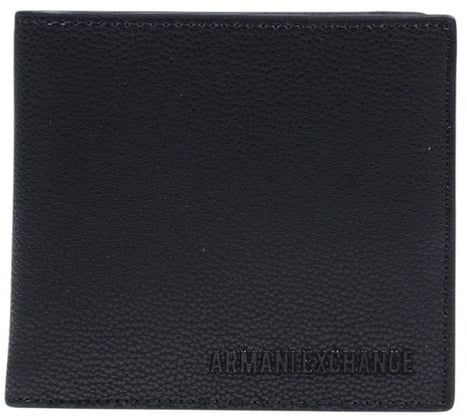 Armani Exchange Black Polyester Wallet Zwart