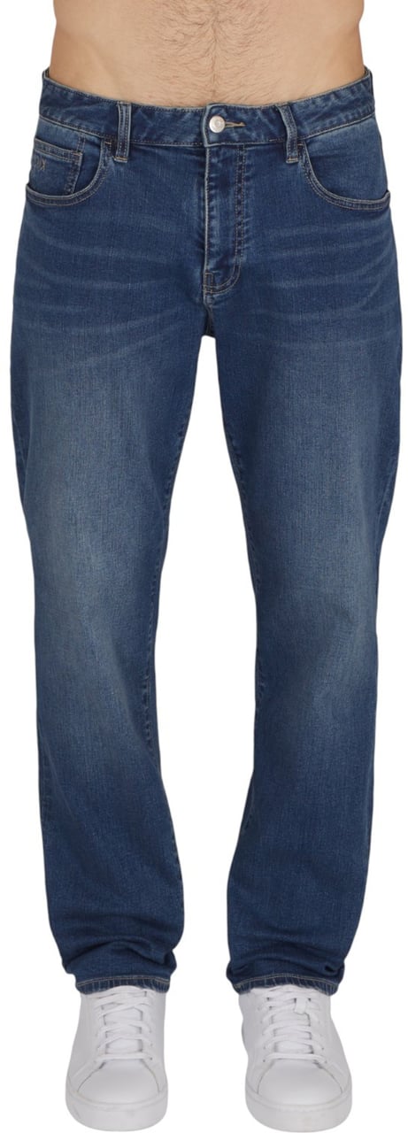 Armani Exchange Heren Jeans Blauw
