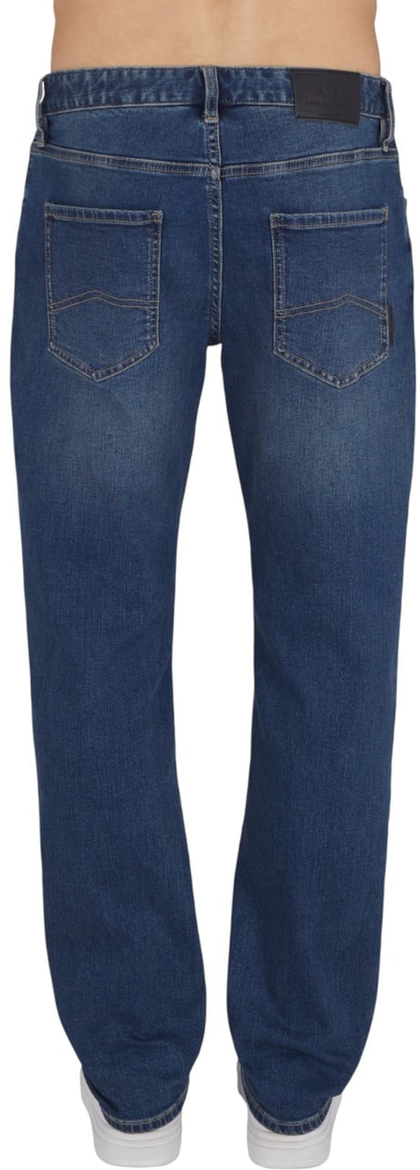 Armani Exchange Heren Jeans Blauw