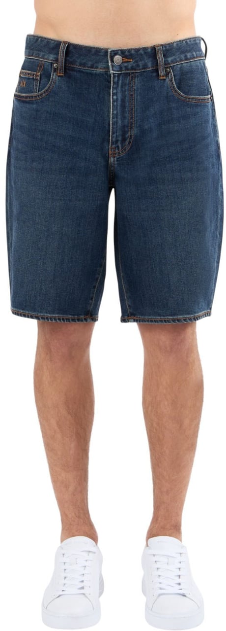Armani Exchange Heren Korte Broek Blauw