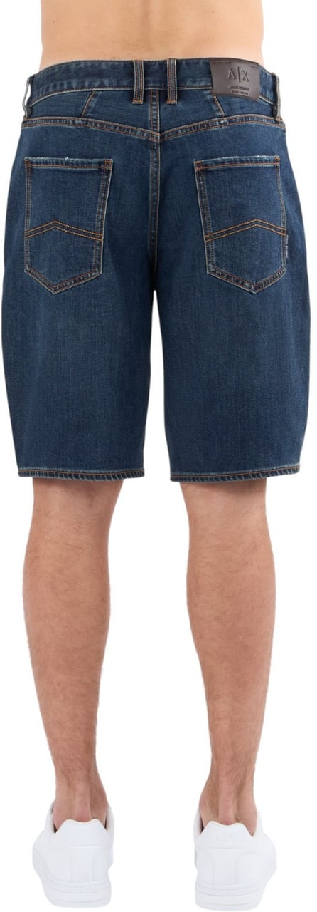 Armani Exchange Heren Korte Broek Blauw