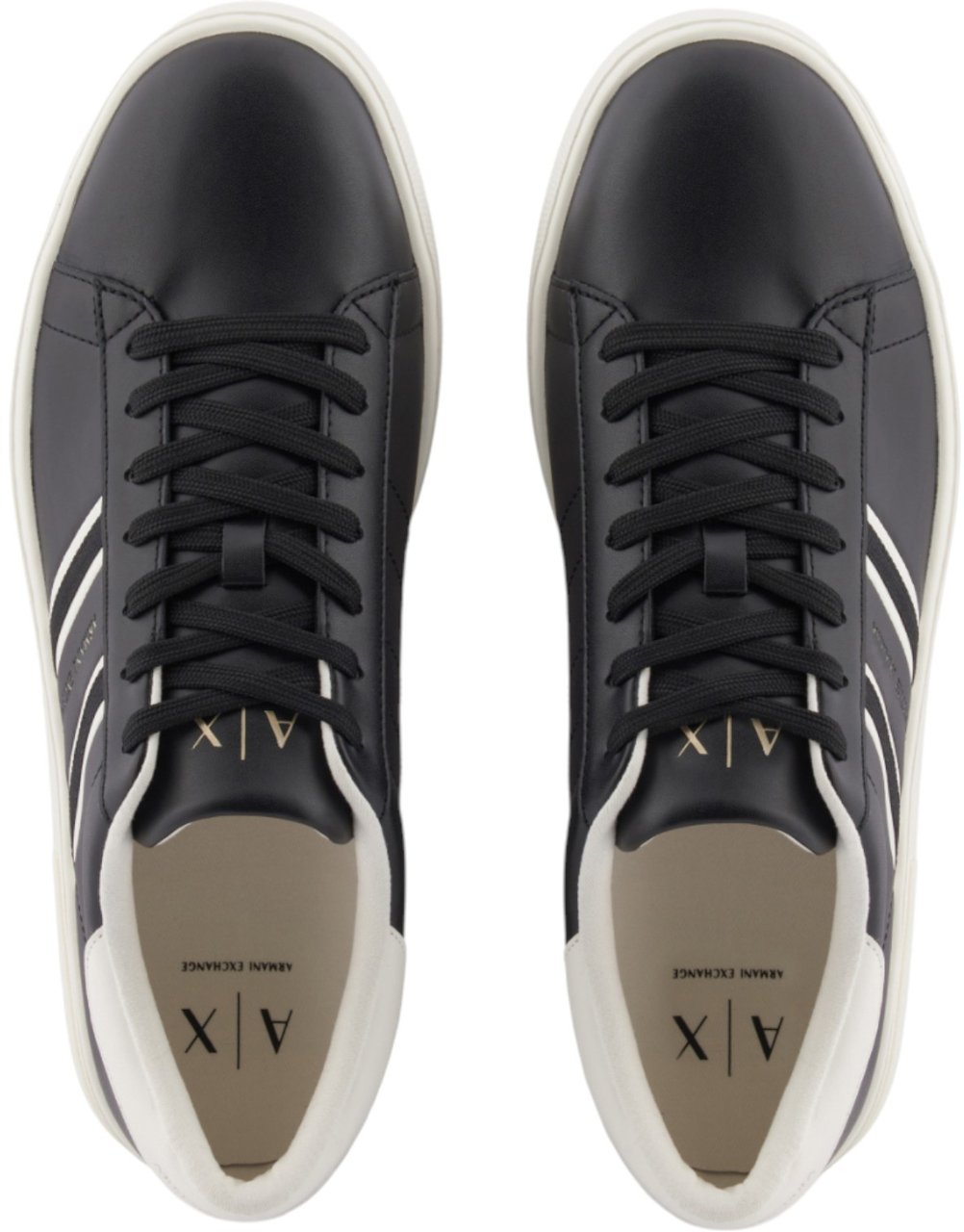 Armani Exchange Heren Sneakers Zwart