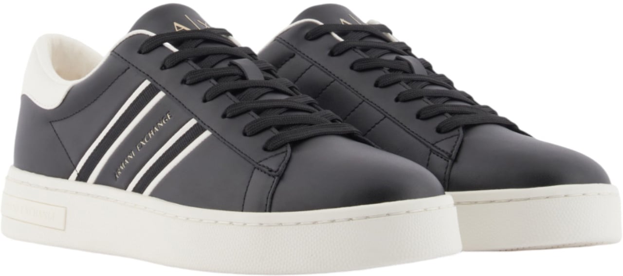 Armani Exchange Heren Sneakers Zwart