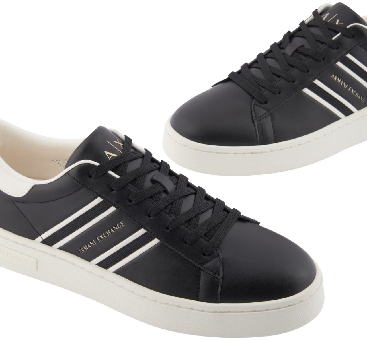 Armani Exchange Heren Sneakers Zwart