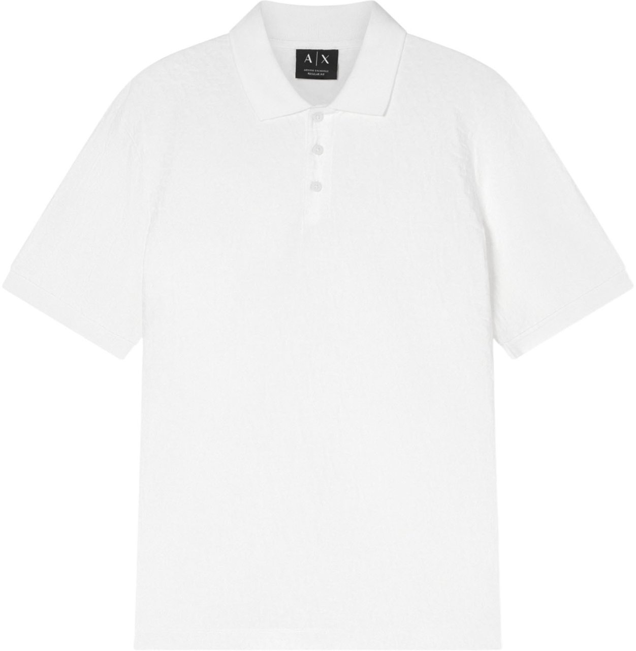 Armani Exchange Heren Polo Wit