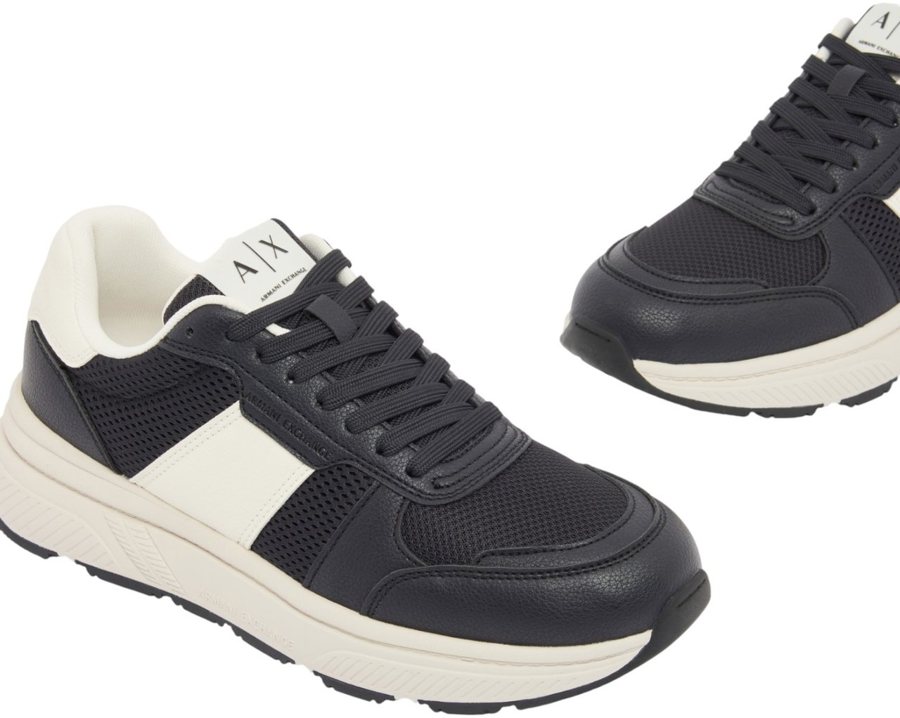 Armani Exchange Heren Sneakers Zwart