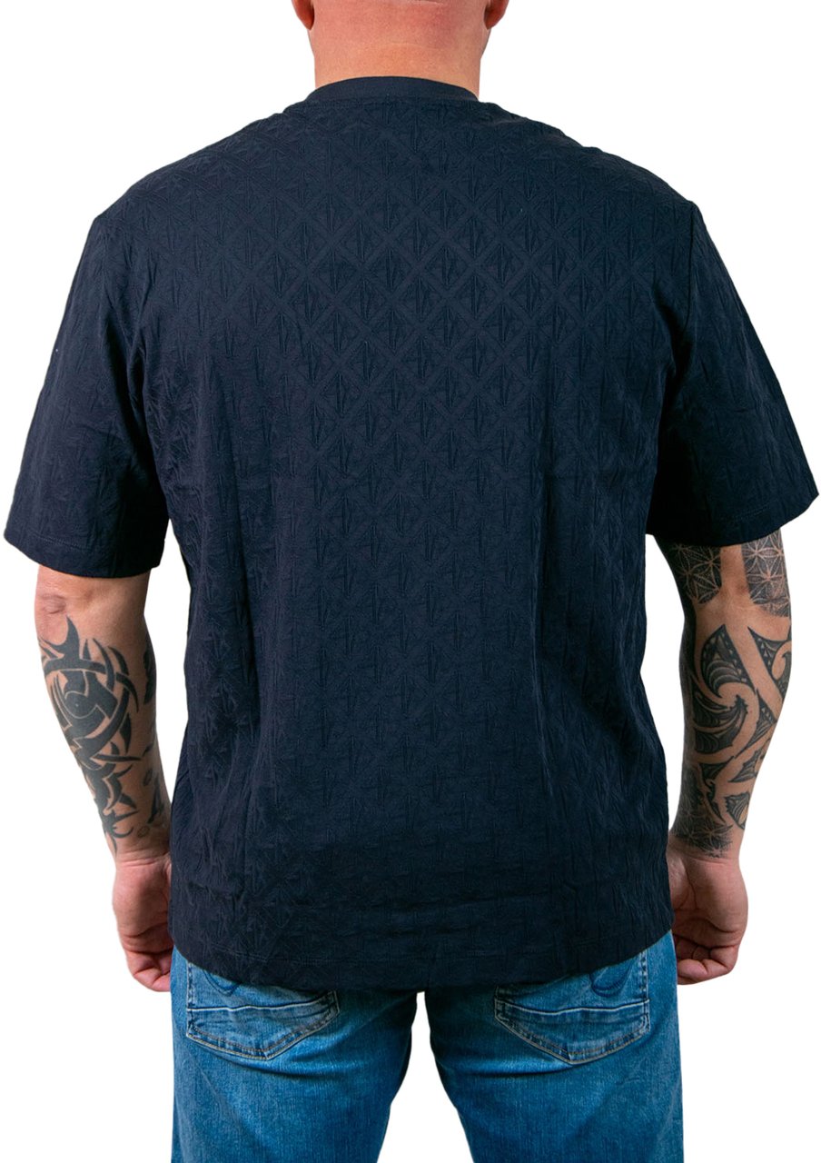 Armani Exchange T-Shirt Blauw