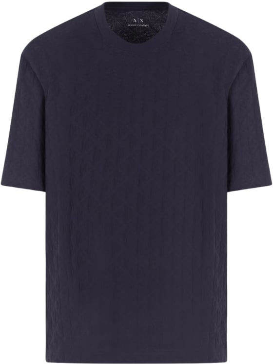 Armani Exchange T-Shirt Blauw