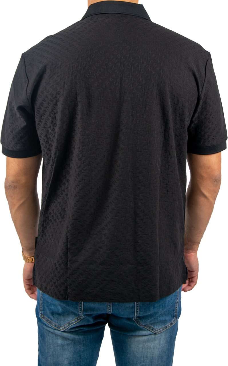Armani Exchange Armani Exchange Polo Shirt Zwart