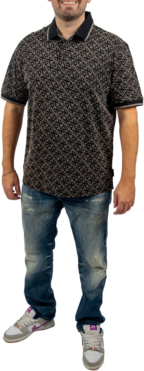 Armani Exchange Armani Exchange Polo Shirt Zwart