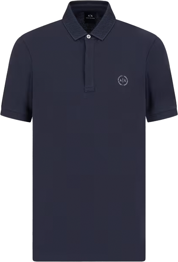 Armani Exchange Armani Exchange Polo Shirt Blauw