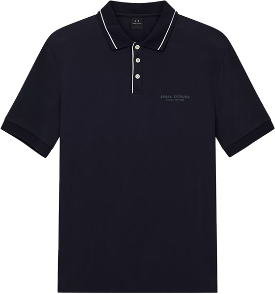 Armani Exchange Armani Exchange Polo Shirt Blauw