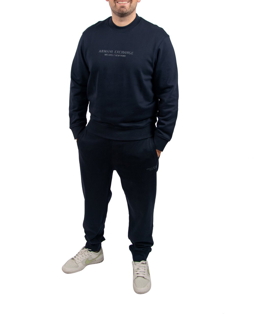 Armani Exchange Armani Exchange Sweatshirt Blauw