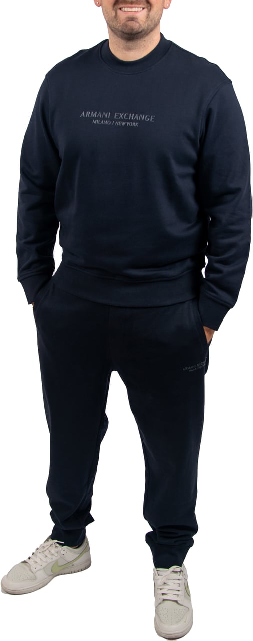 Armani Exchange Armani Exchange Sweatshirt Blauw