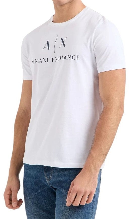 Armani Exchange Heren T-Shirt Wit