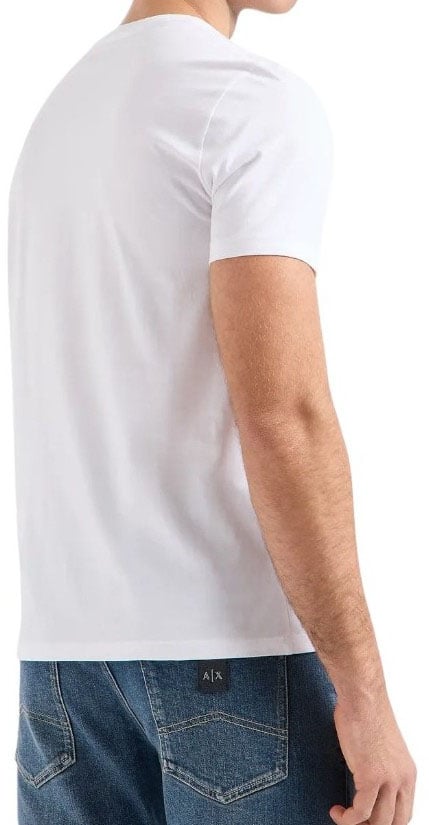 Armani Exchange Heren T-Shirt Wit