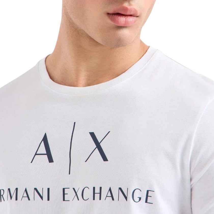 Armani Exchange Heren T-Shirt Wit