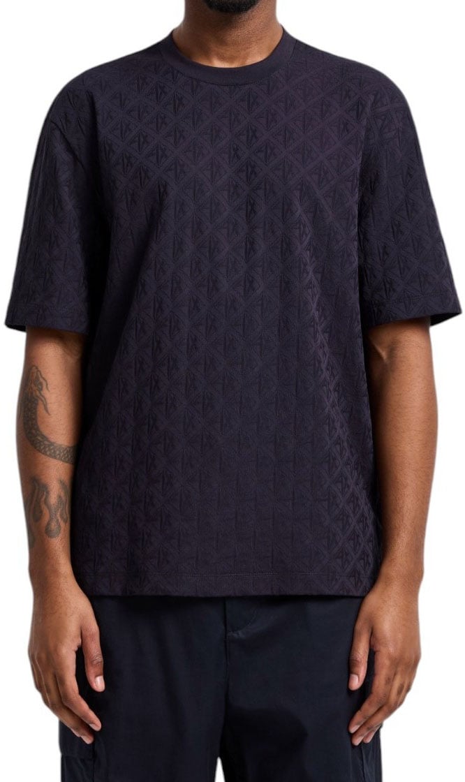 Armani Exchange Heren T-shirt Blauw